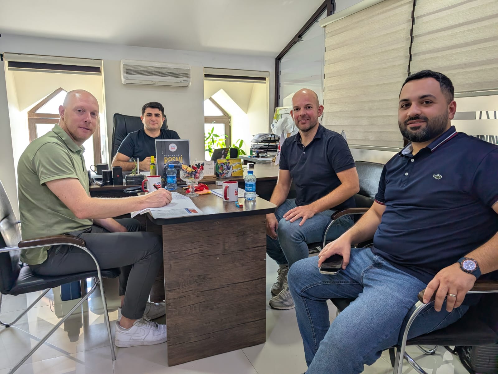 German Gold nümayəndələrinin ARG Group-a səfəri